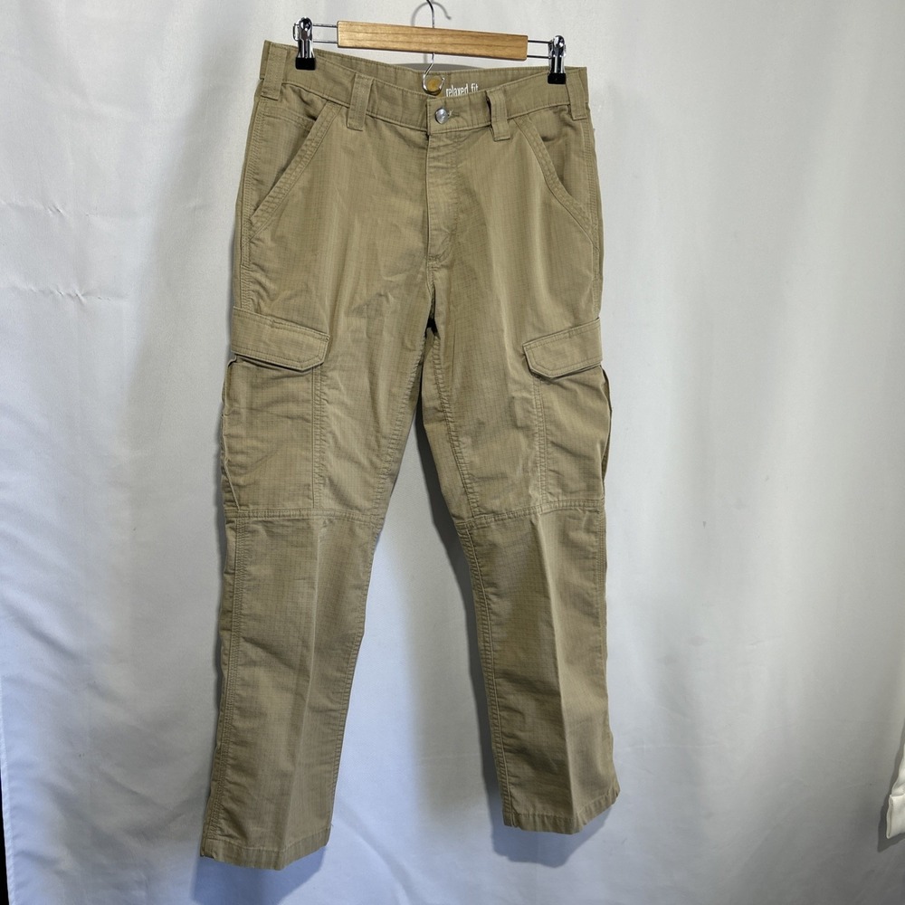 Carhartt Pants Mens 31x30 Force Ripstop BN200-M Cargo Pockets Workwear